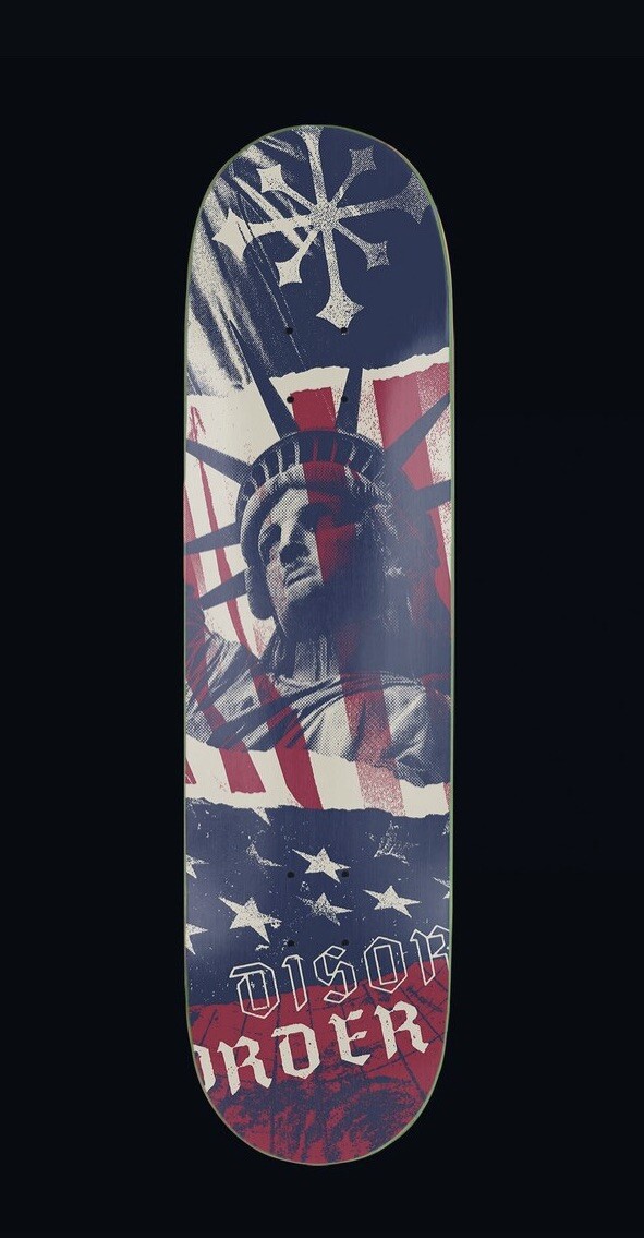 Disorder States Skateboard Deck Nyjah Huston Olympic Board Disorder States Skateboard Deck Nyjah Huston Olympic Board