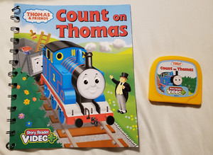 Story Reader VIDEO+ Count on Thomas Book & Cartridge