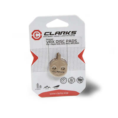Clarks Disc Brake Pad Sintered VRX828 for Hayes GX2 MX1 MX2