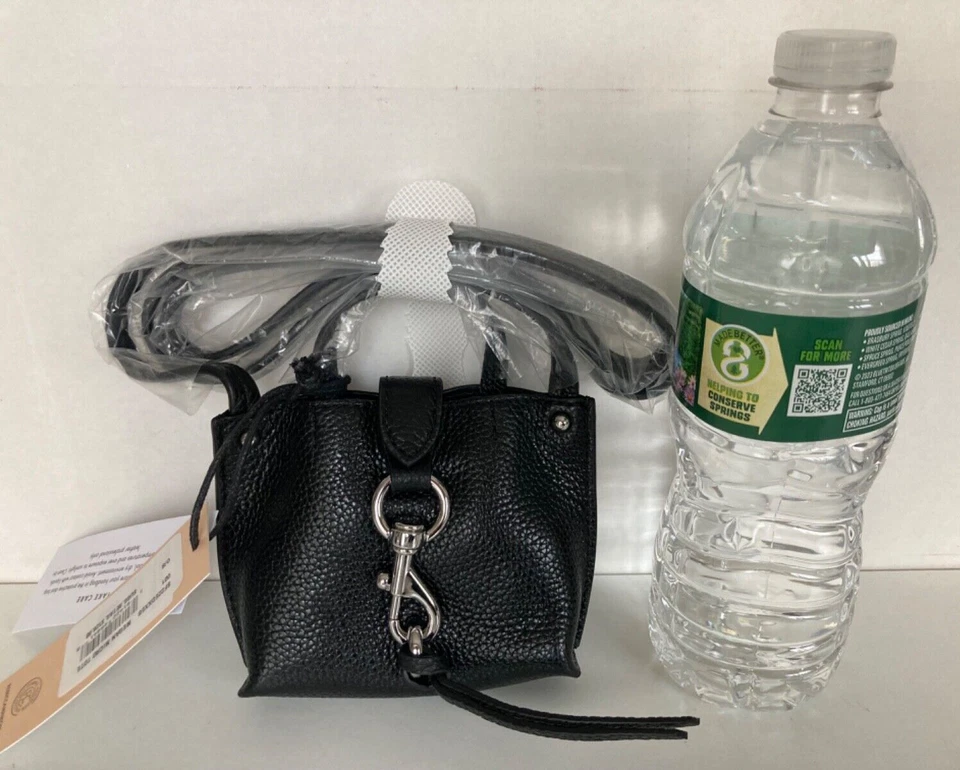 Rebecca Minkoff Megan Micro Leather Tote Black Very Rare - NWT - Image 2 of 4