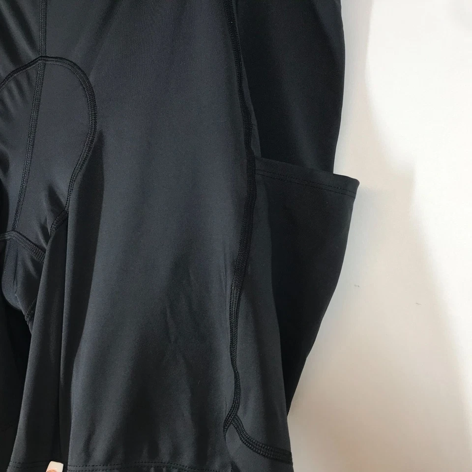 REI - HOMBRE XXL - NEGRO ACOLCHADO CICLISMO CARGO PANTALONES CORTOS MALLAS Foto 3 de 4