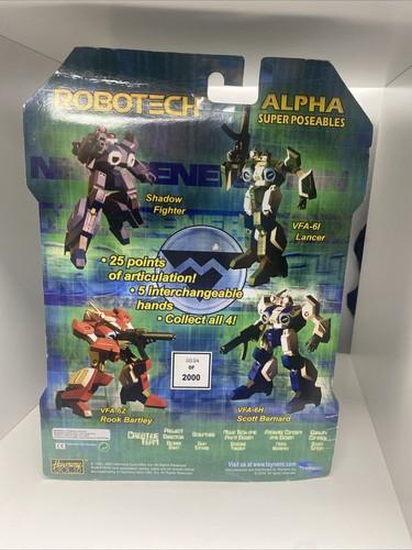2003 Toynami Veritech Fighters Alpha Fighters Robotech VFA-6x Shadow Robotech - Picture 5 of 7