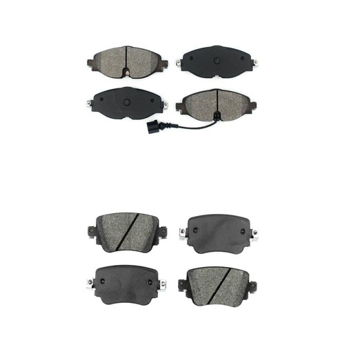 Brake Pads 1 Pair Rear For 99-01 Polaris 4X4 Diesel 455 Magnum