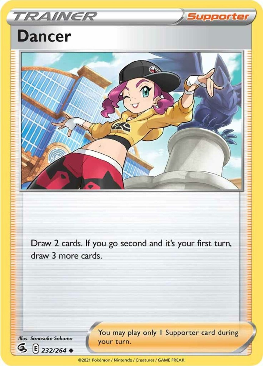 trainer dancer pokemon card value Pokmon - 259/264 - Full Art Ultra Rare - Sword & Shield Placeholder Image Provided Trainer card trades in Pokemon