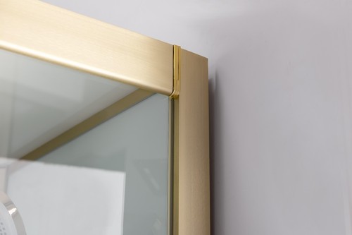 800x800mm Modern Gold Hydro Shower Cabin Cubicle Enclosure Spa Room Bathroom Pod - Picture 14 of 22