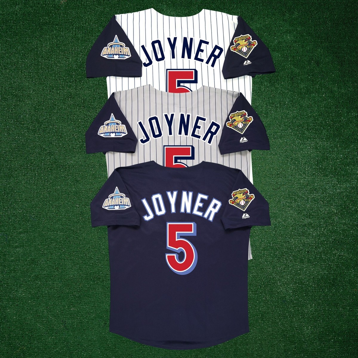 Wally Joyner 2001 Anaheim Angels Home/Road/Alt Men's Jersey w