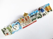 Schloss Neuschwanstein Buchstaben Magnet Poly Relief 13 cm  Germany Souvenir