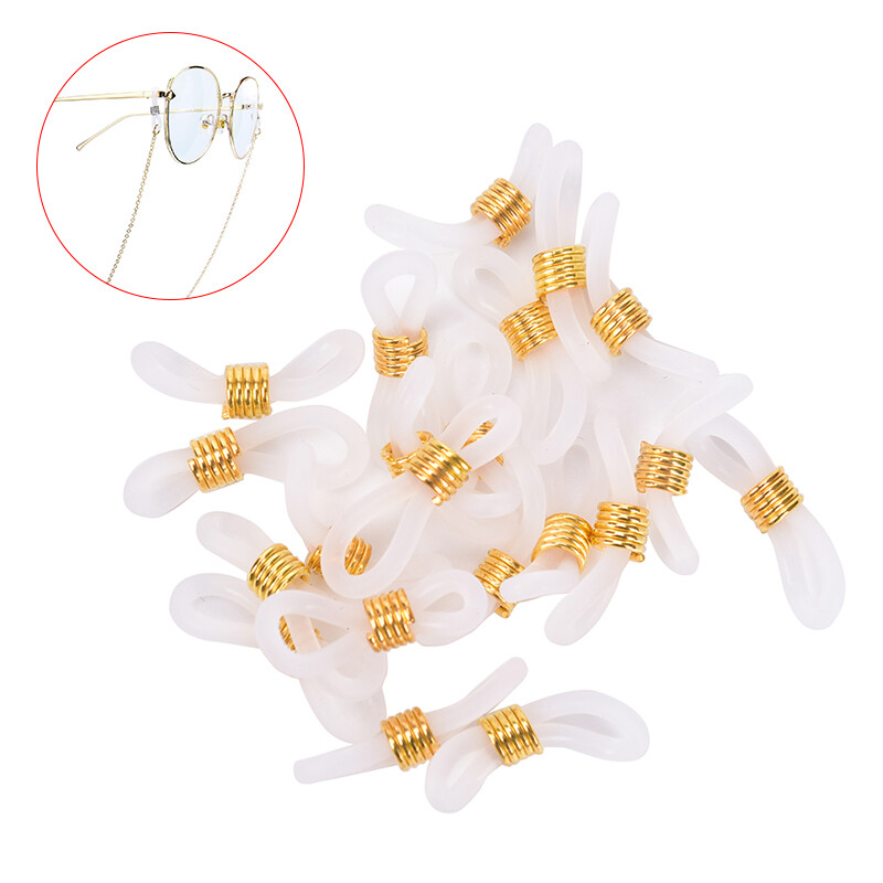 20x Eye Glasses/Spectacle Chain Strap Holder Rubber Loop End Findings DIY*a5