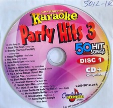 5012-1R  PARTY HITS    1 DISC CHARTBUSTER  KARAOKE  LOT VA