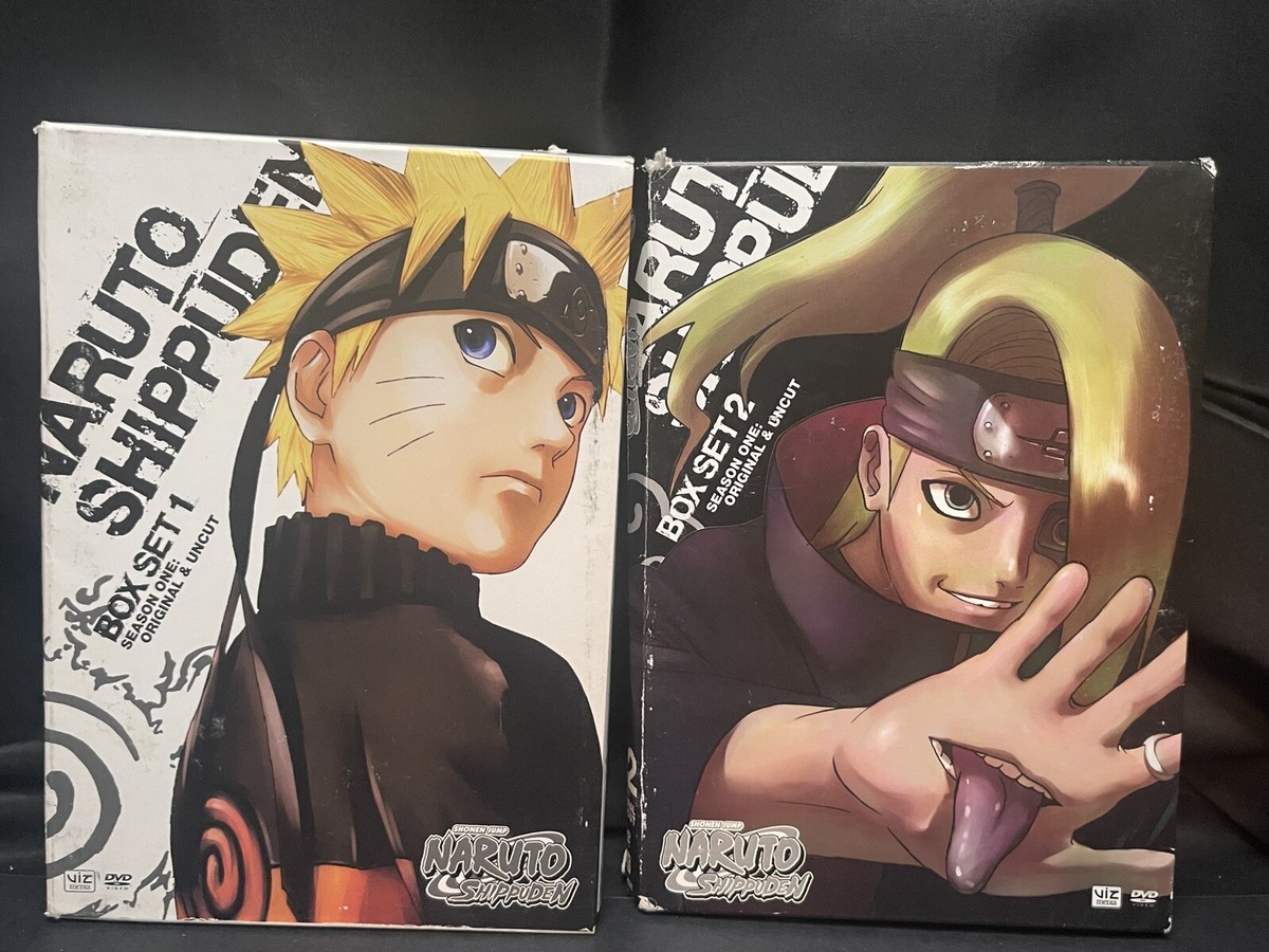 NARUTO DVD box 1・2 Naruto Shippuden Box Set 1 + 2 (DVD) 782009239956| eBay