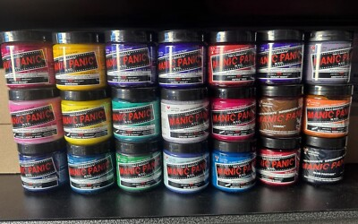 #ad Manic Panic Semi Permanent Hair Dye Color Cream 118 mL 4 oz Choose Your Tone $10.99