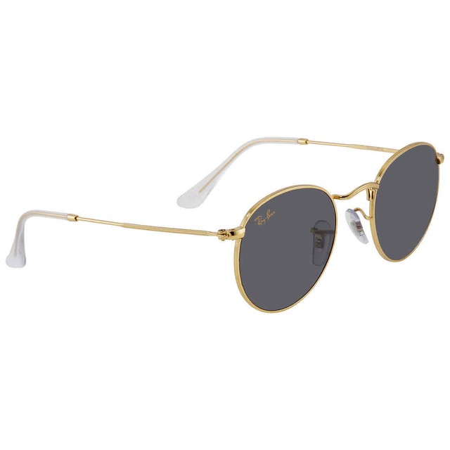 Sunglasses Ray-Ban Round Metal Rb3447 9196/r5 47 Legend Gold Blue for sale  online | eBay