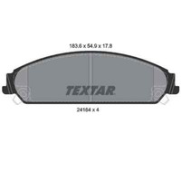 Textar Bremsbelagsatz, Scheibenbremse 2416401