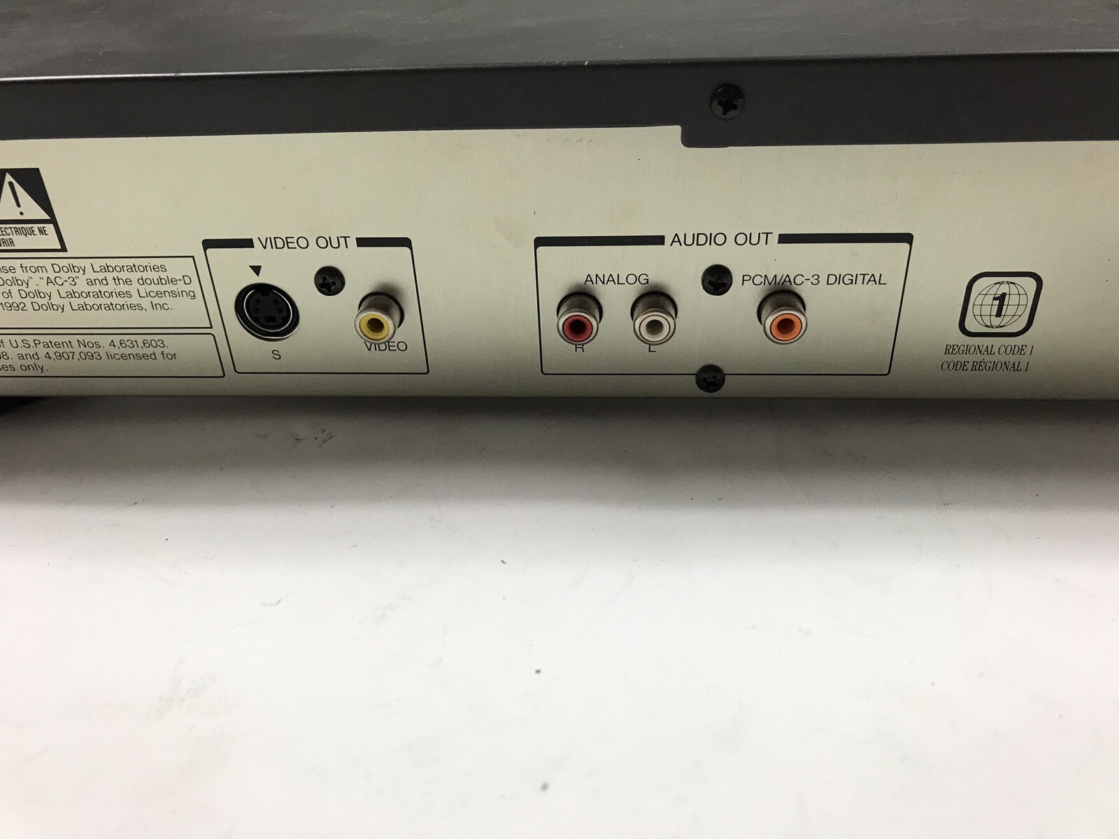 Toshiba DVD Video Player SD-2107U. The Remote Control Is Included.