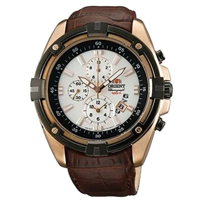 Orient ENDEAVOR  Quartz Watch Chronograph White Dial TT0Y005W Made in Japan