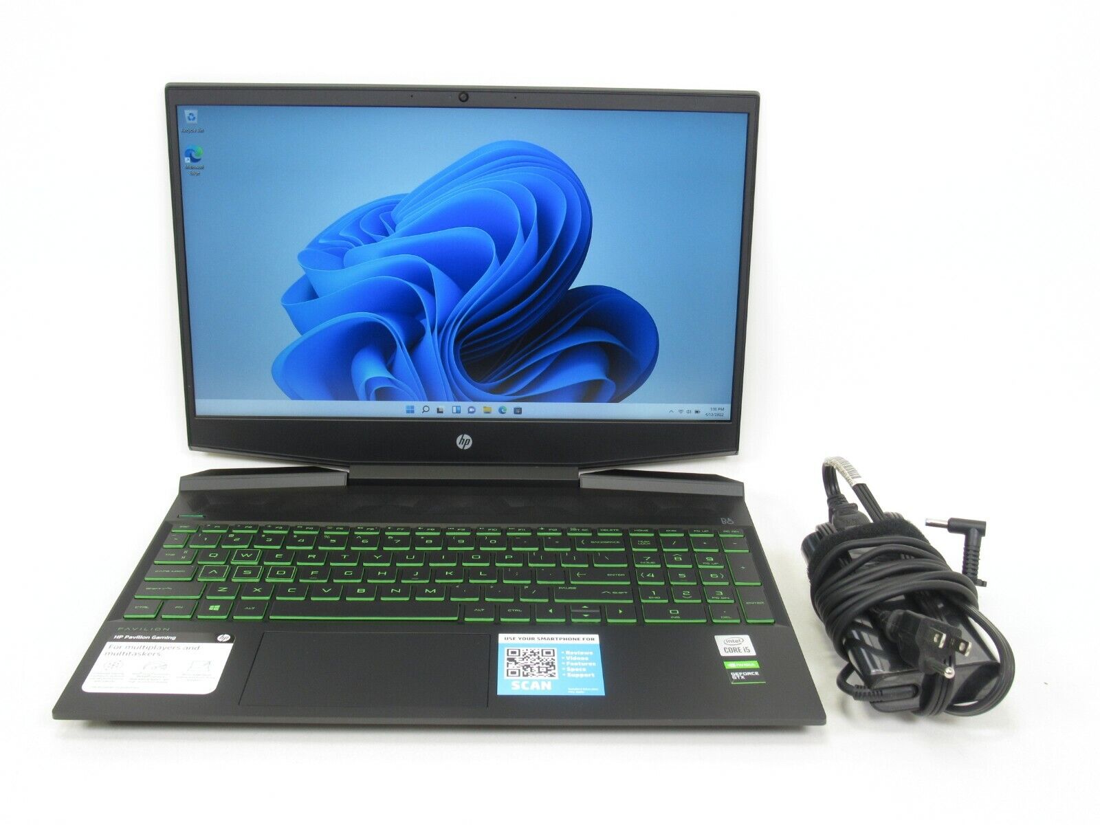 Portátil Gamer HP 15.6″ DK1505LA Intel i5 10300H Ram 8gb Ssd 256gb