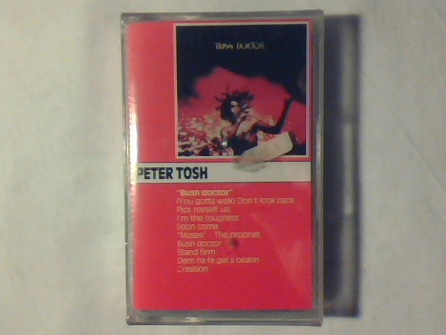 PETER TOSH Bush doctor mc cassette k7 ITALY SIGILLATA SEALED!