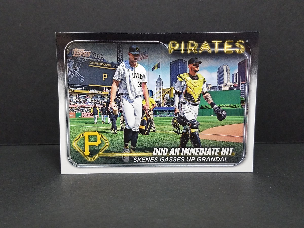 2024 Topps #US160 Paul Skenes (RC) & Yasmani Grandal - Veteran