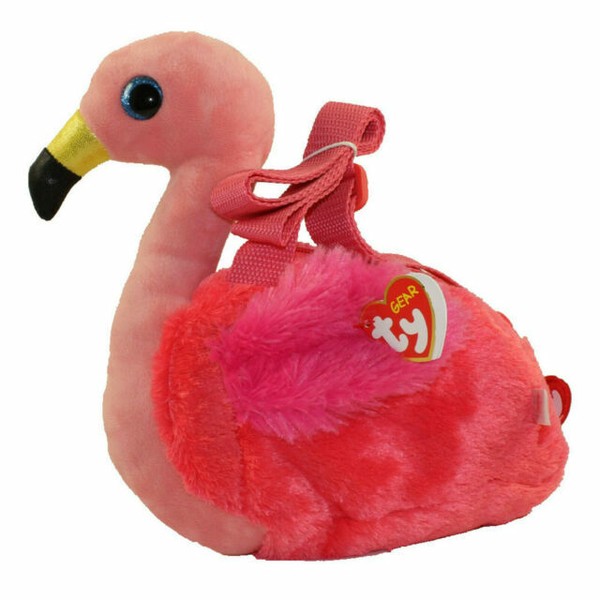 2018 Ty Gear Beanie Boos Gilda Flamingo Shoulder Bag /purse Style in Hand for sale online | eBay
