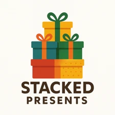 StackedPresents.com / Stacked Presents Business Domain Name for Sale Gifts Party