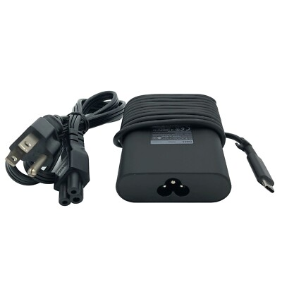 #ad Genuine Dell Series USB C AC Adapter for Dell Latitude 3301 5320 5520 7300 $27.99