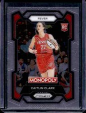 2024 Panini WNBA Monopoly Prizm Caitlin Clark #65 Rookie