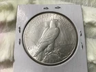 1922 s silver Pease dollar.  AU