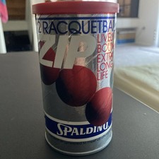 Vintage Spalding ZIP Racquetballs 1 unopened ...
