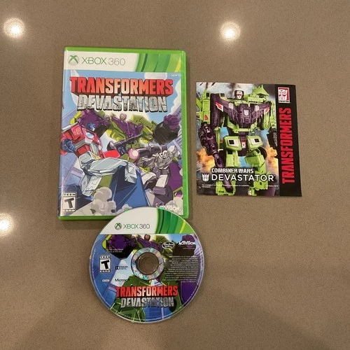 Transformers: Devastation (Microsoft Xbox 360, 2015) Complete CIB