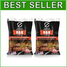 100% Natural Hardwood Oak BBQ Wood Pellets - 40lbs for Flavorful Grilling