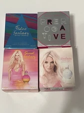 Britney Spears Empty Perfume Boxes Lot Of 4 Britney Spears Brands