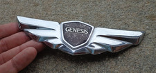 Hyundai Genesis Wing Trunk Emblem Badge Decal Logo Chrome Oem Factory Genuine Hyundai Genesis Wing Trunk Emblem Badge Decal Logo Chrome Oem Factory Genuine