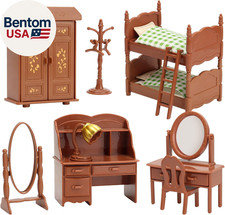 Dollhouse Furniture Set for Kids Toys Miniature Doll House Accessories Pretend P