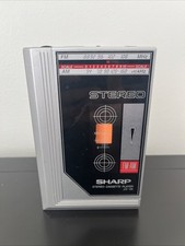 SHARP JC-25 (S) Stereo cassette player walkman Silver - PARTS