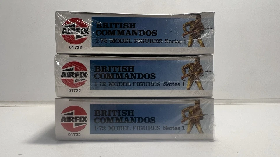 🪖 Airfix 1/72 British Commandos – 3x Sealed Kits 🇬🇧 01732 – 40 Figures Each - Image 3 of 4