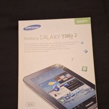 Samsung Galaxy Tab 2 7.0 Tablet 8GB Wi-Fi Black Dual Core 7" 1024x600 Android