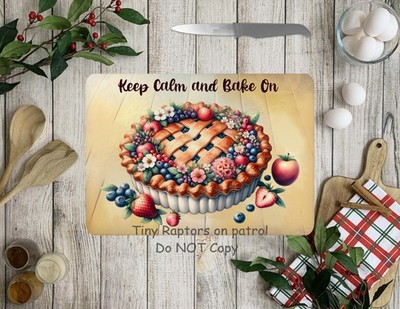 Country Kitchen 11 x 8 Tempered Glass Cutting Board~FREE ship~your CHOICE~Gift