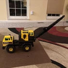 Hasbro Tonka 354 Mighty Diesel Crane Truck XMB 975 Wheels (Missing Shovel)