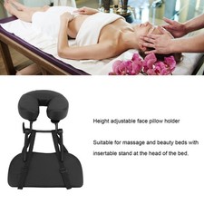 Beauty Bed Headrest Cradle U Shape Adjustable Folding Massage Table Face Cradle
