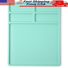 Silicone Bead Crafting Mat Non-Slip W/ Recessed Compartments Ideal Crafters New