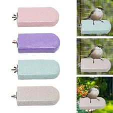 Bird Perch Platform Foot Claws Trimmer Playground Parrot Stand for Budgies