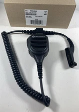 New Motorola PMMN4084A IMPRES Noise-Cancelling Remote Speaker Microphone OEM APX