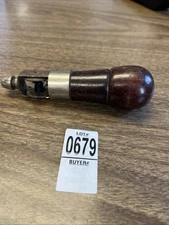 VTG C.A. MYERS CO THE AWL FOR ALL Lockstitch Sewing USA Leather Craft USA