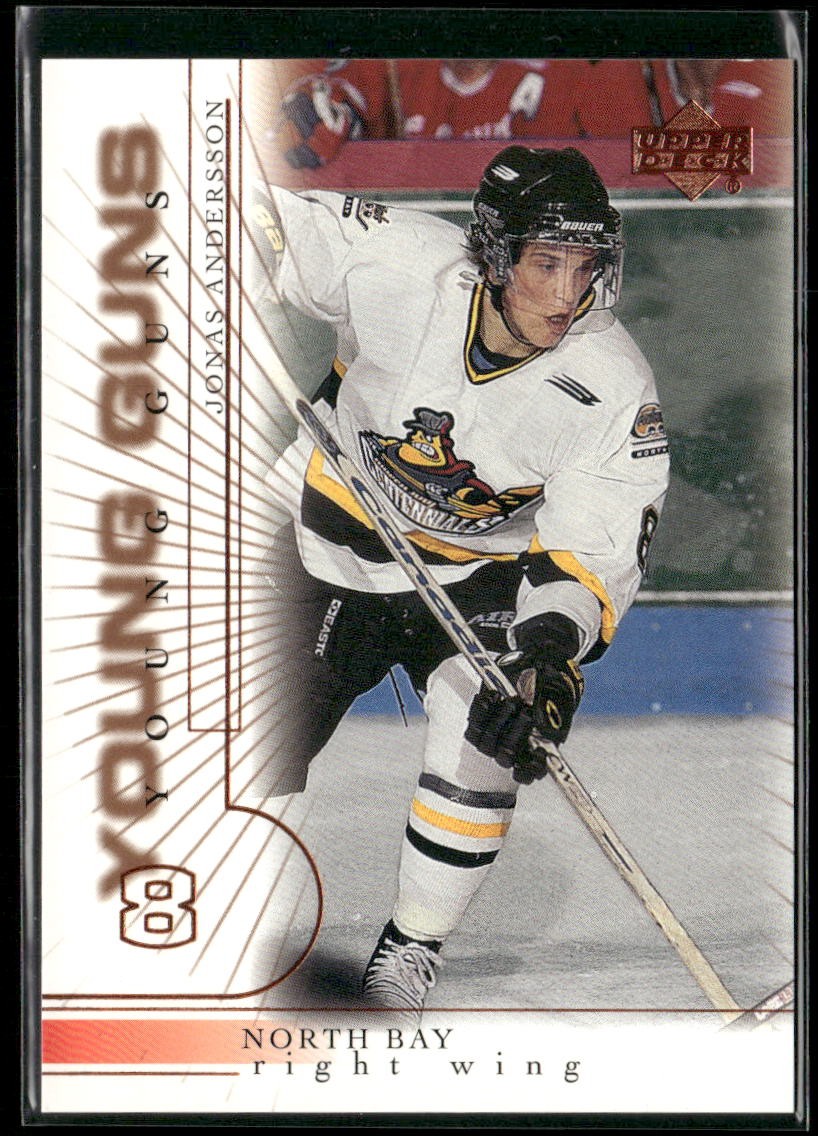 2000-01 Upper Deck #202 Jonas Andersson