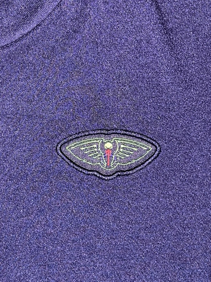 Nike NBA New Orleans Pelicans City Edition Long Sleeve Quarter Zip Size M - Image 2 of 4