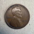 1910-S Wheat Cent Penny Fine - Very Fine F/VF Good Example STRONG Reverse Detail