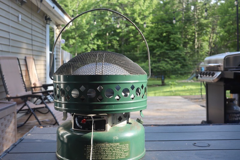 Vintage Coleman 515 Catalytic Heater 5000-8000 BTU 1967 USA  Camping