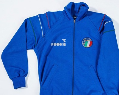ITALY NATIONAL TEAM 1986/1987 PLAYERS TRACKSUIT TOP