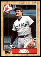 Wade Boggs 1987 Topps #150 Boston Red Sox MLB READ FREE SHIPPING AutographDen