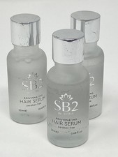 SB2 Sutra Beauty Rejuvenating Hair Serum SB2 .68oz 3 pack  New No Box